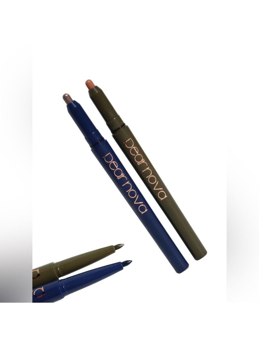 NIB Pear Nova Eye Duo Stick Shadow + Liner in Azurite & Unakite (2 duo sticks)